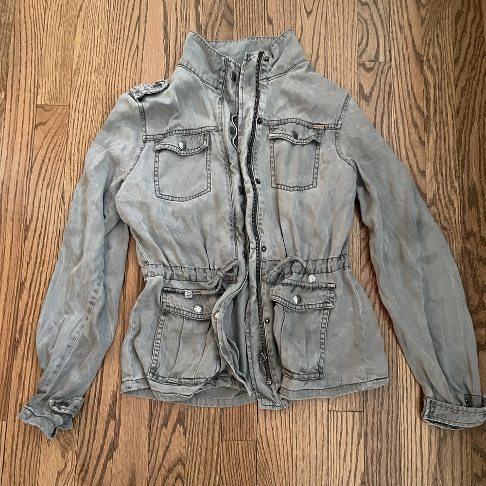 Light gray denim jacket